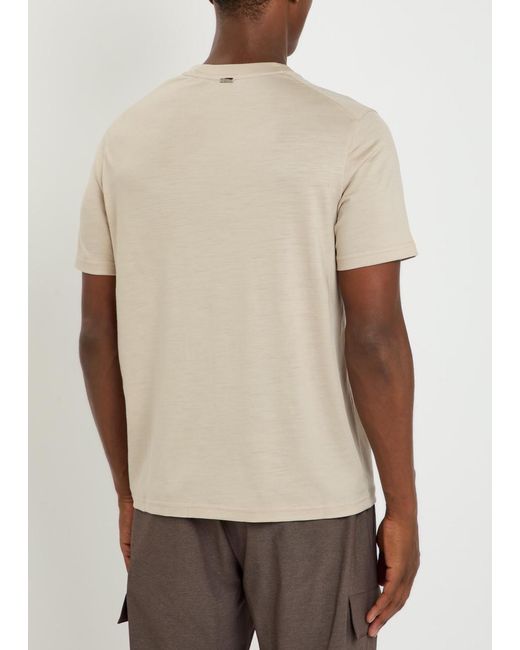 Herno Natural Wool-Jersey T-Shirt for men