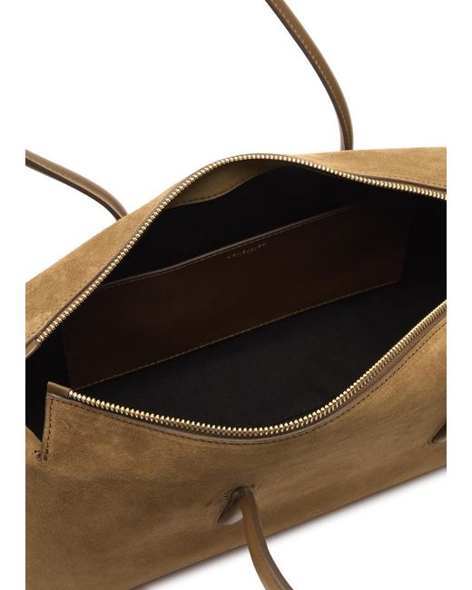 DeMellier London Natural The Stockholm Suede Shoulder Bag