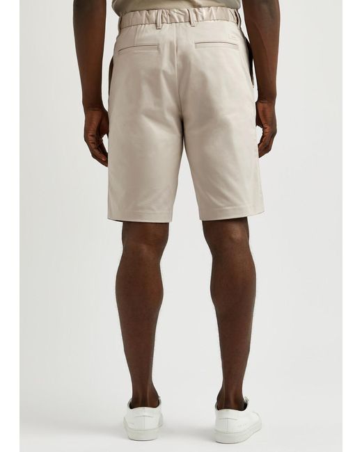 Calvin Klein Natural Stretch-Cotton Shorts for men