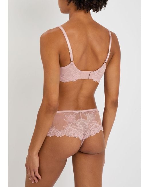 Wacoal Pink Vivid Attraction Lace Bralette