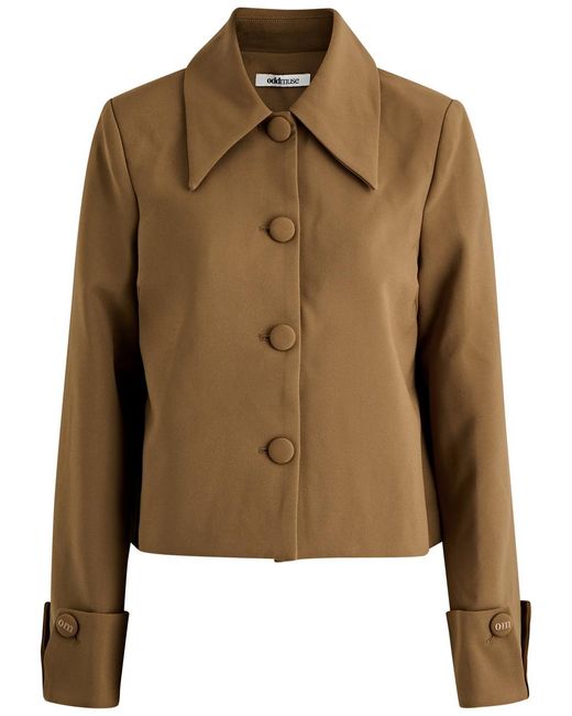 Odd Muse Green Ultimate Muse Crepe Jacket