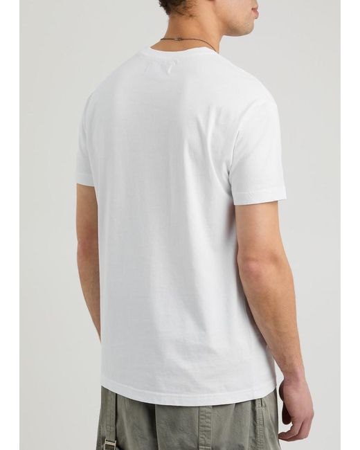 Vivienne Westwood White Orb-Printed Cotton T-Shirt for men