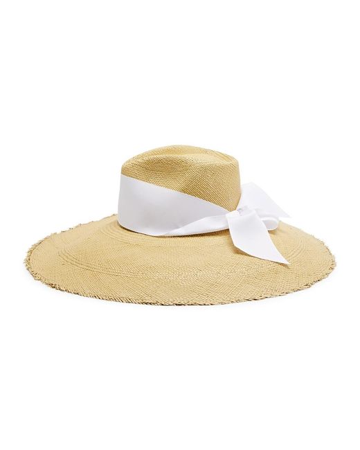 Sensi Studio White Aguacate Straw Sun Hat