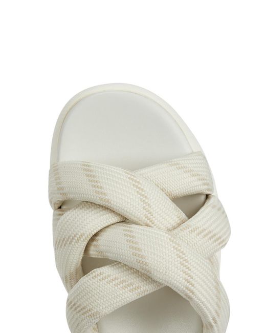 Moncler White Belay Knot Rope Sliders
