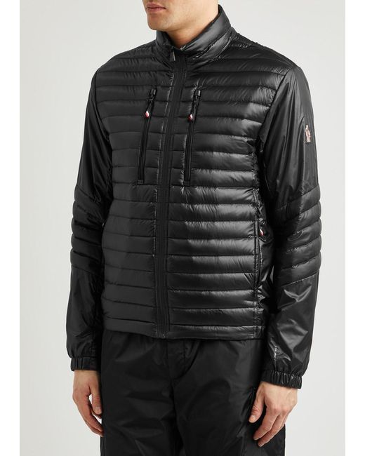 3 MONCLER GRENOBLE Black Day-namic Althaus Quilted Shell Jacket for men