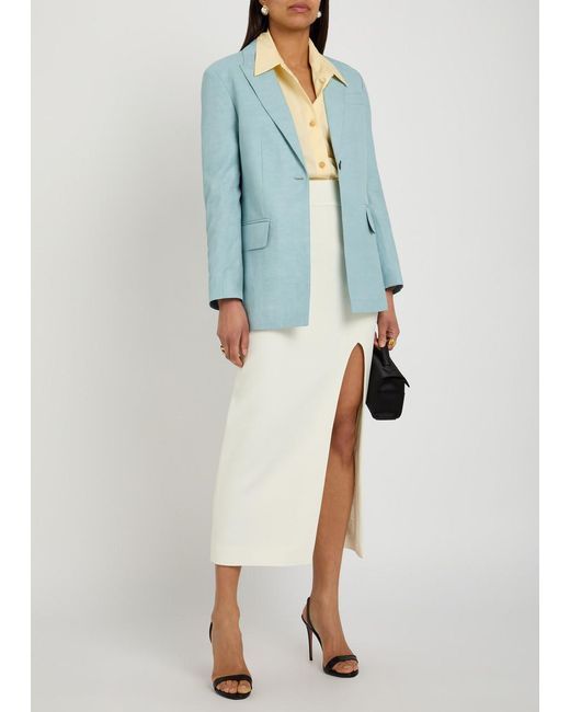 Joseph Blue Rochd Woven Blazer