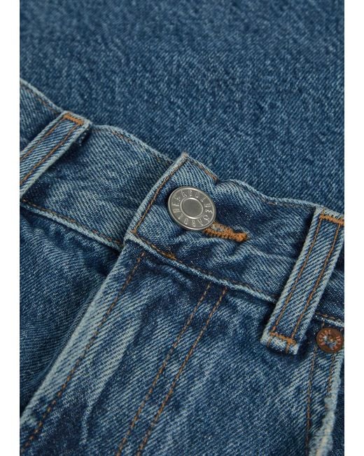 Agolde Blue Deka Relaxed Straight-Leg Jeans for men