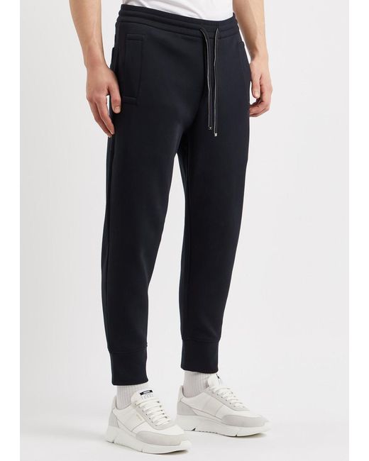 Emporio Armani Blue Jersey Sweatpants for men