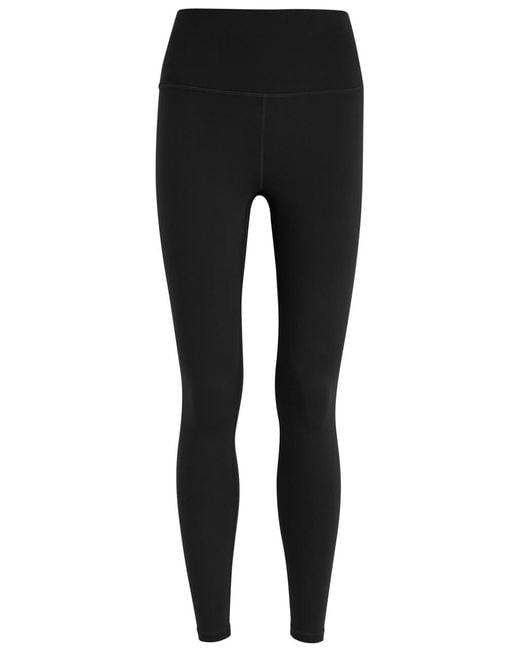 Varley Black High-Waist Stretch Jersey Leggings