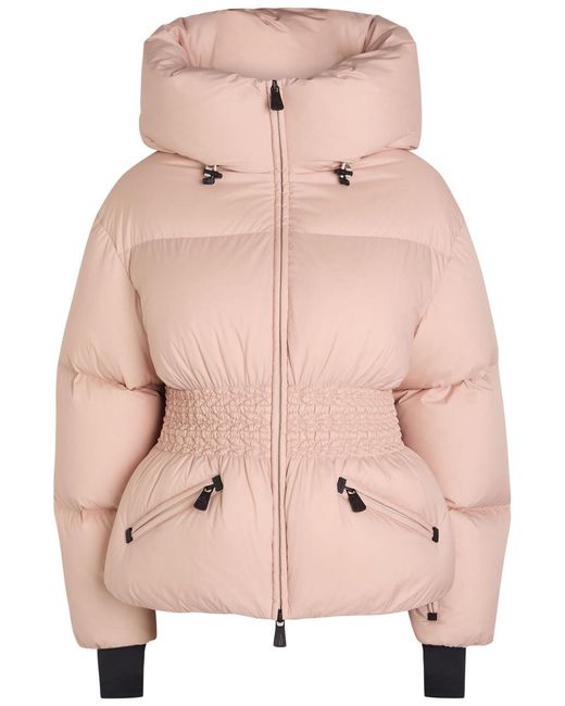 Moncler Pink Wollemi Padded Nylon Ski Jacket