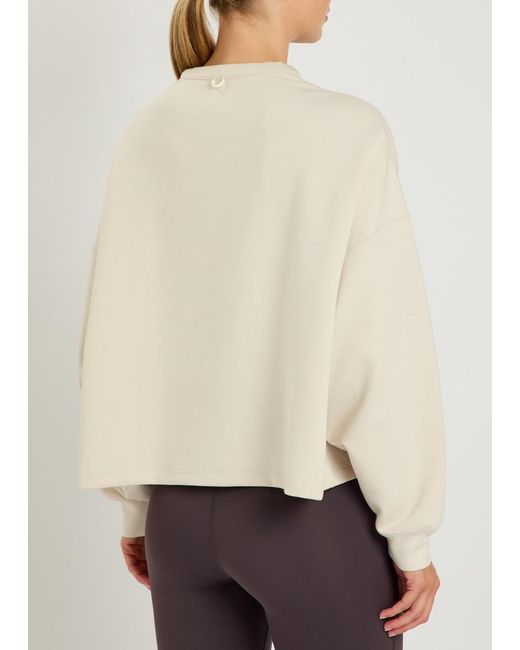 Nike Natural Cropped Jersey Sweatshirt