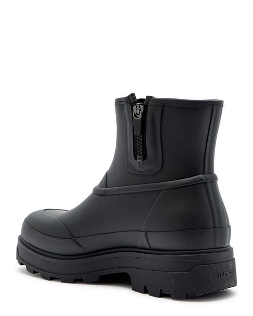 Kassl Black X Tretorn Estelle Rubber Wellington Ankle Boots