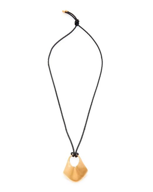 Khaite Metallic Lotus Medium 19Kt-Plated Pendant Necklace