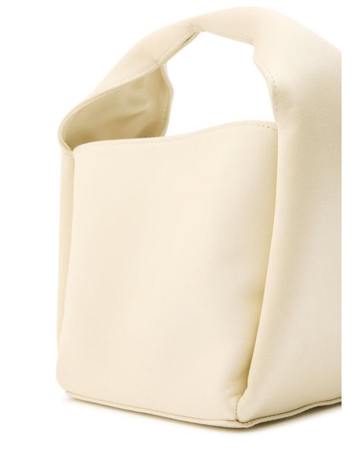 Totême  Natural Petite Satin Bucket Bag