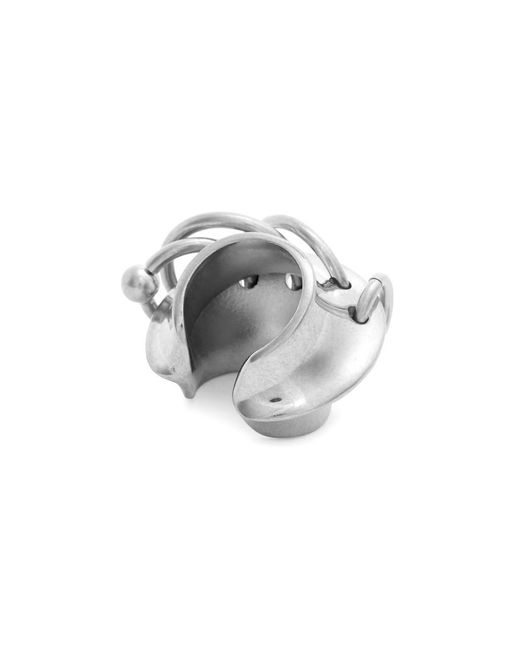 Jean Paul Gaultier Metallic The Piercing Hoop-embellished Ear Cuff