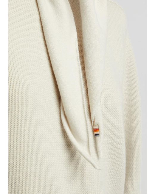 Extreme Cashmere White N°35 Bandana Cashmere-blend Scarf