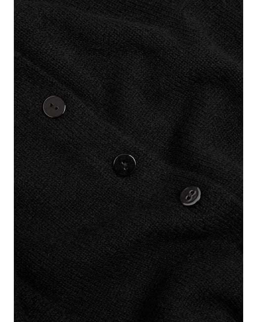 Reformation Black Clara Cashmere Cardigan