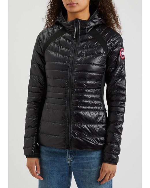 Canada Goose Black Hybridge Lite Quilted Shell Jacket
