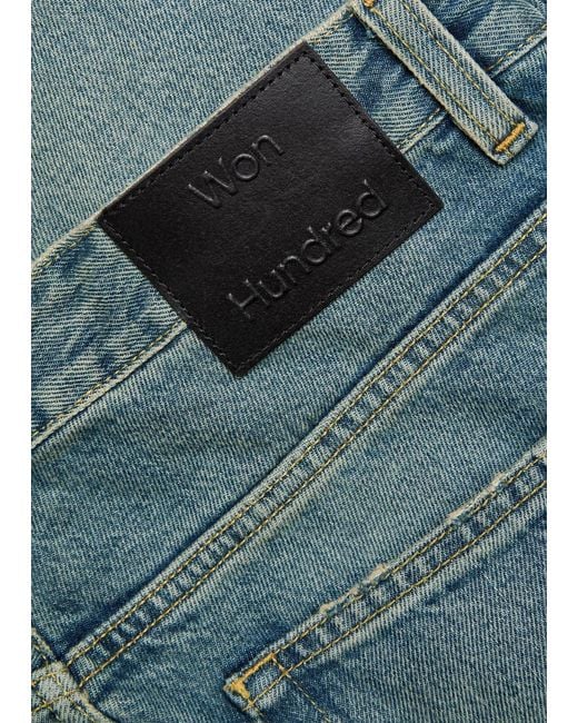 Won Hundred Blue Kayce Denim Shorts for men