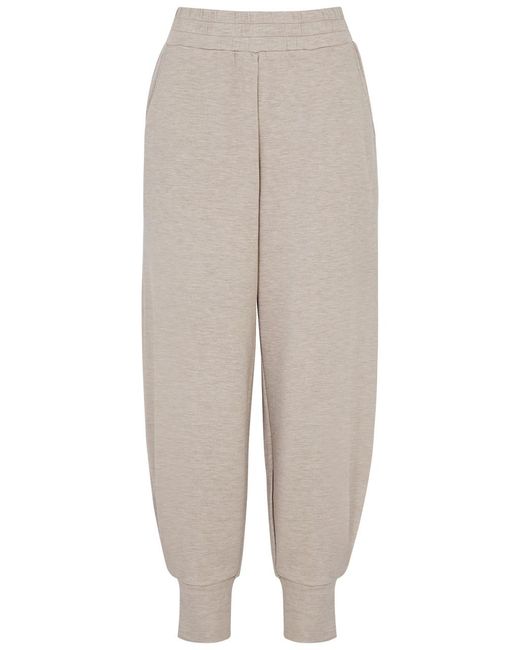 Varley White The Relaxed Pant Stretch-jersey Sweatpants