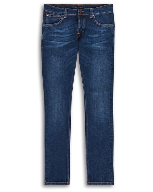 Nudie Jeans Blue Tight Terry Skinny Jeans for men