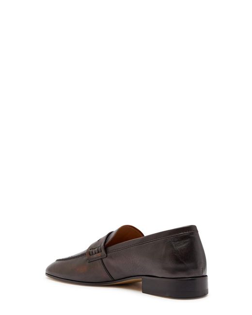 Dries Van Noten Brown Leather Loafers for men