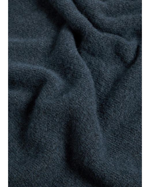 American Vintage Blue Damsville Brushed-Knit Jumper