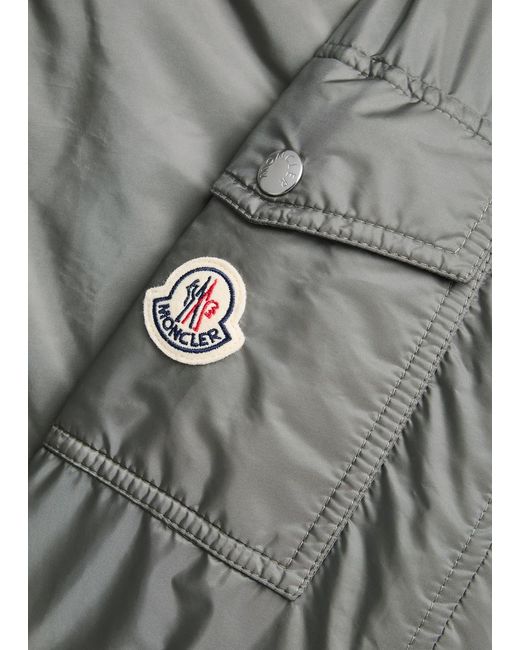 Moncler Gray Poiliot Quilted Shell Jacket for men