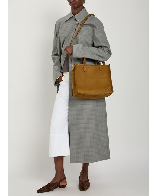 Metier Brown Chameleon 30 Nubuck Tote Bag