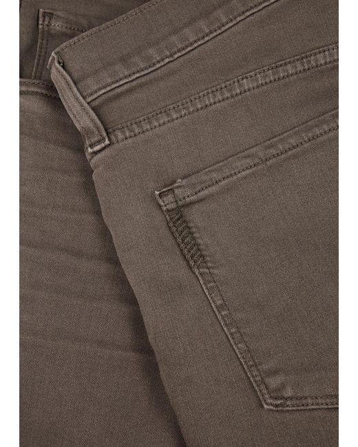 PAIGE Gray Federal Slim-leg Jeans for men
