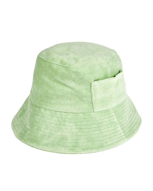 Lack of Color Green Lack Of Terry Bucket Hat