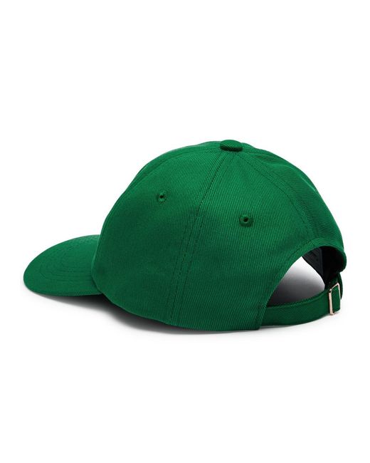 Casablancabrand Green Casaway Embroidered Cotton Cap for men
