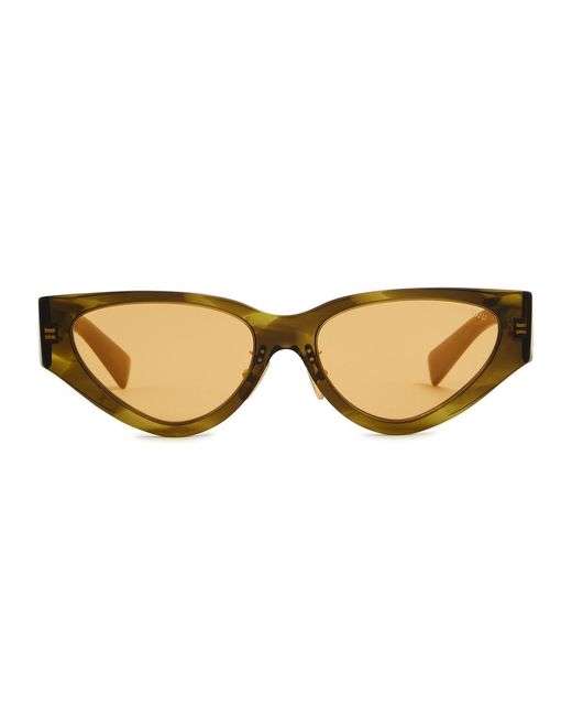 Miu Miu Natural Cat-eye Sunglasses