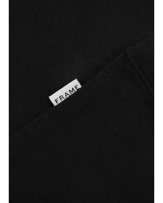 FRAME Black Cotton Top for men