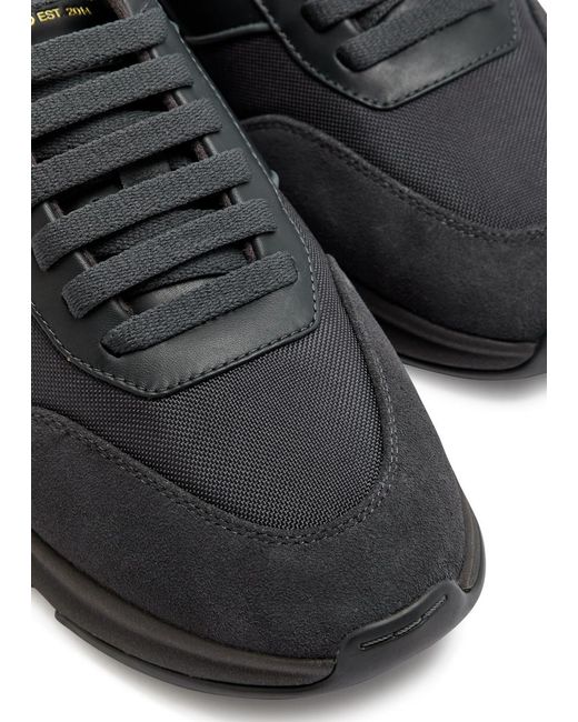 Axel Arigato Black Genesis Neo Runner Panelled Nylon Sneakers