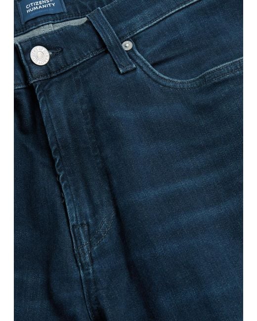 Citizens of Humanity Blue Elijah Straight-Leg Jeans for men