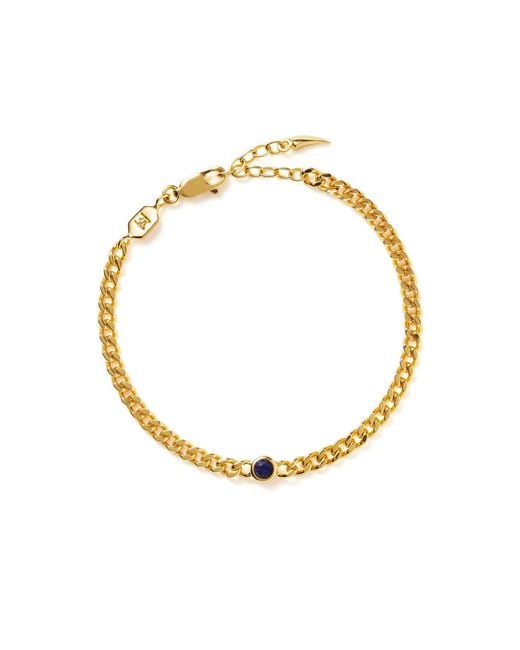 Missoma Metallic September Birthstone 18kt Vermeil Bracelet