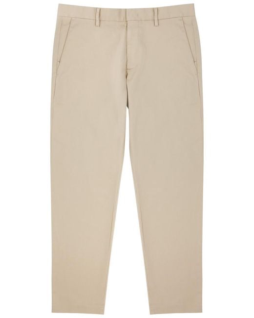 NN07 Natural Theo Stretch-Cotton Chinos for men