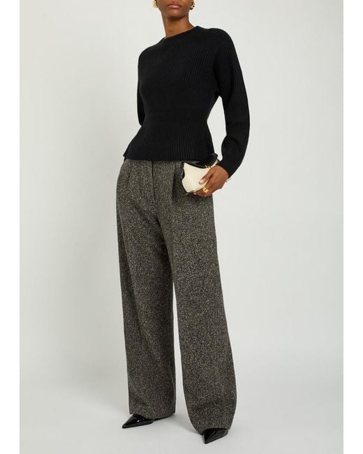 Lisa Yang Black Miriella Cinched Cashmere Jumper
