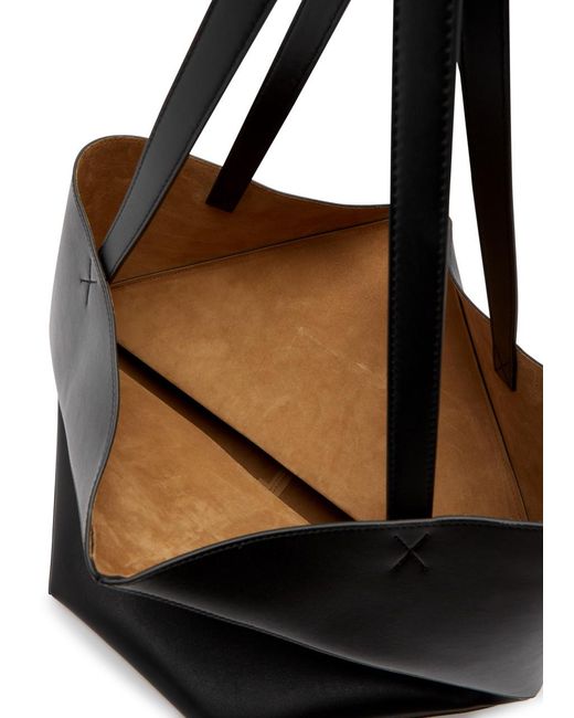Loewe Black Raffia Large Tote Bag for men