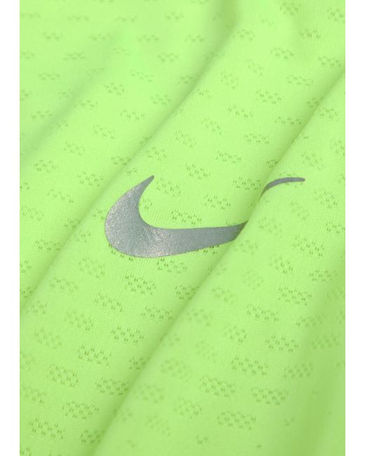 Nike Green Dri-Fit Adv Jersey Running T-Shirt for men