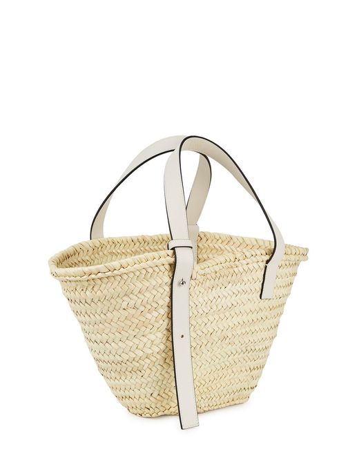 Loewe medium outlet raffia bag