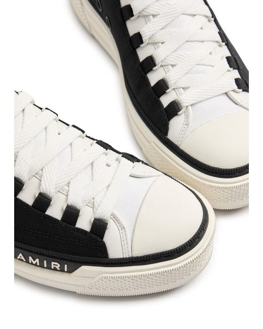 Amiri Black Court Ma Canvas Hi-Top Sneakers for men