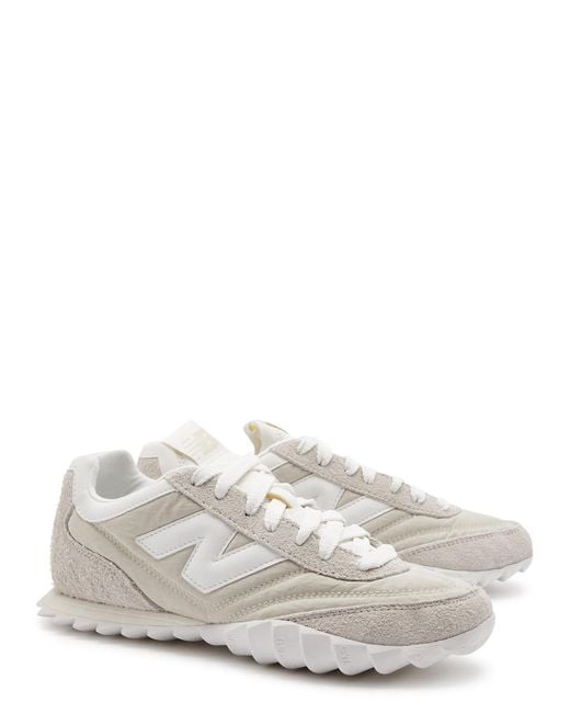 New Balance White Rc30 Panelled Nylon Sneakers