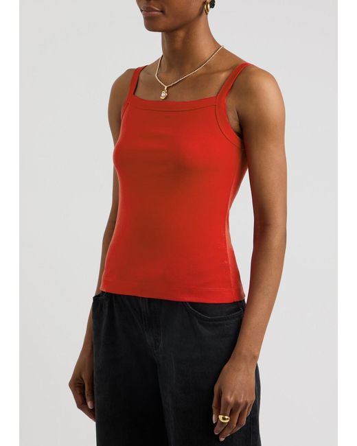 Flore Flore Red May Cotton Tank