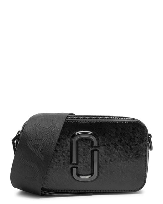 Marc Jacobs Black The Snapshot Dtm Leather Cross-body Bag