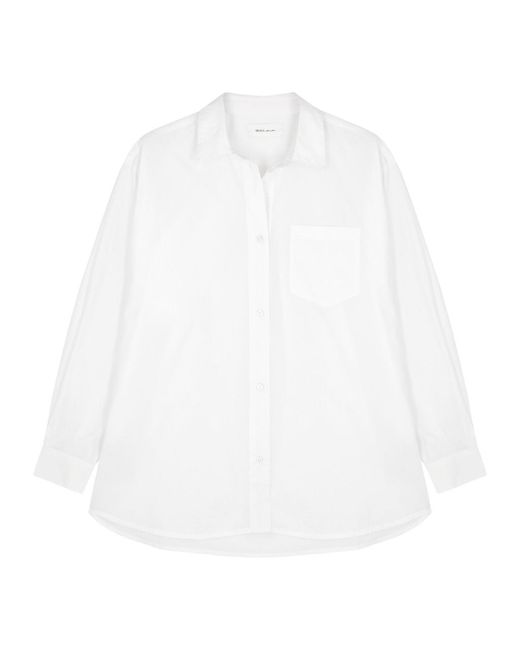 Skall Studio White Edgar Cotton Shirt