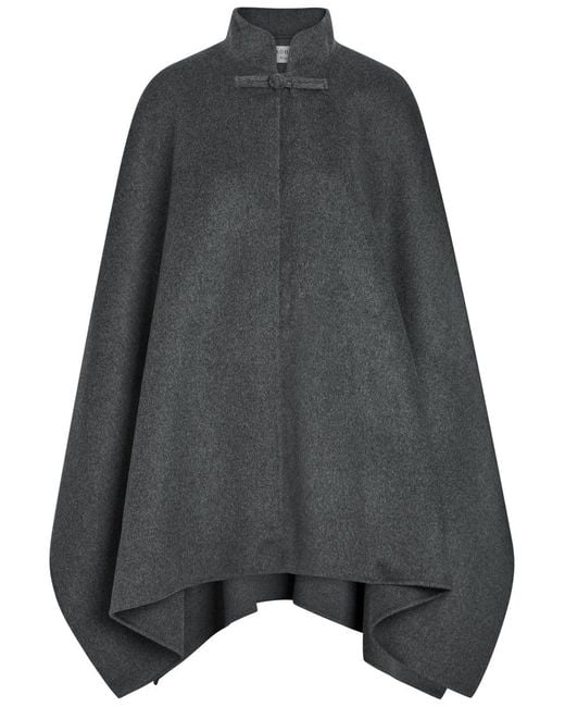 Rohe Gray Pankou Wool And Cashmere-Blend Cape