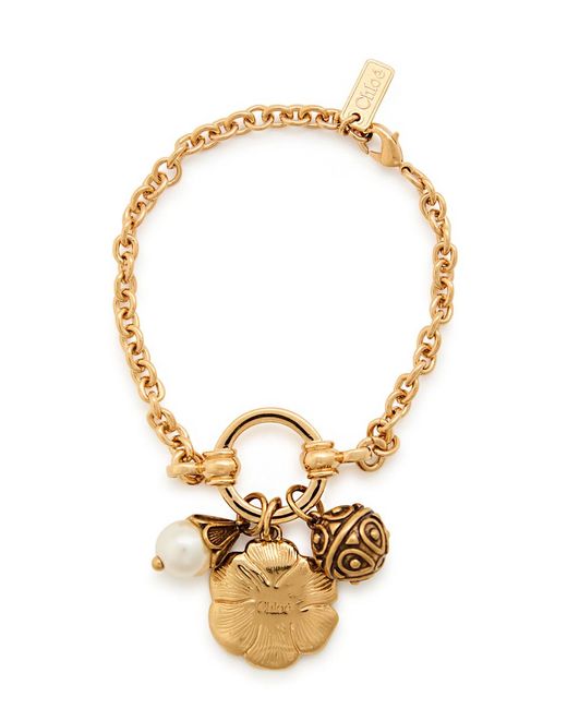 Chloé Metallic The Château Treasures Bracelet