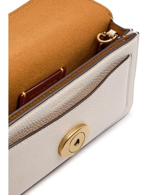 COACH Natural Tabby 19 Grained Leather Cross-Body Bag